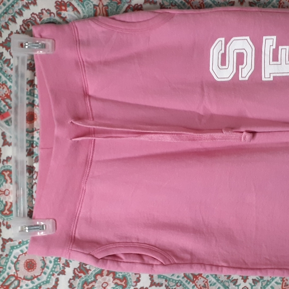 Gildan Pink SeaBees Sweatpants, Size S - Picture 3 of 8